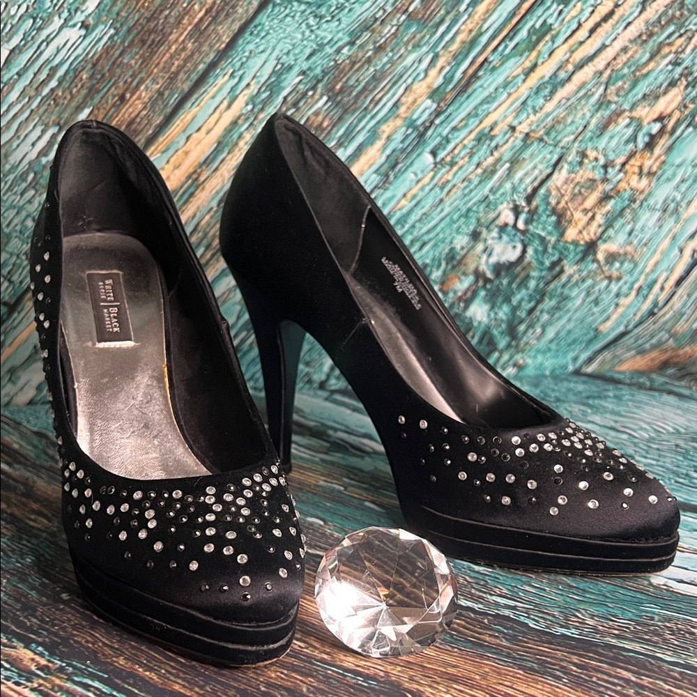 *White House Black Market Matilda Sparkle Heels
